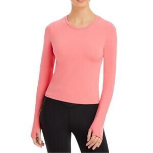 Beyond Yoga Heather Rib Protect Me Sun Shirt M